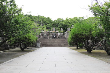 西郷隆盛のお墓がある南州墓地