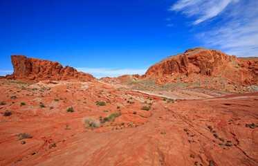 Landscape with Gibraltar Rock, Nevada