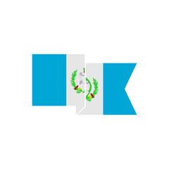 Guatemala flags icon set, Guatemala independence day icon set vector sign symbol