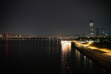 bridge at night