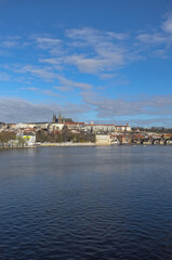 Fototapeta na wymiar Panorama of Prague city. Czech Republic, Prague. 