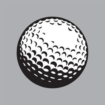 golf ball vector design icon