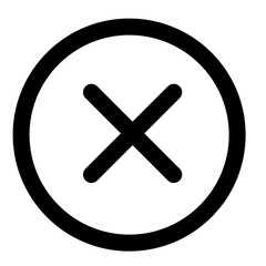 warning of user interface outline icon set