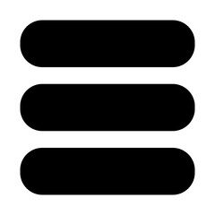 hamburger of user interface solid icon set