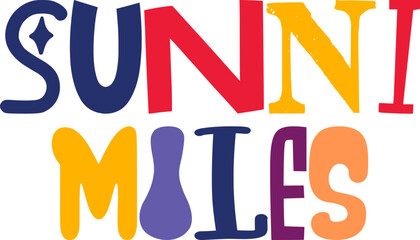 Sunni Miles Hand Lettering Illustration for Brochure, Banner, Infographic, Bookmark 