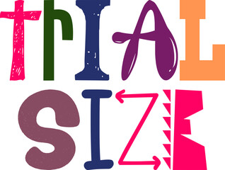 Trial Size Calligraphy Illustration for Sticker , Poster, Mug Design, Gift Card