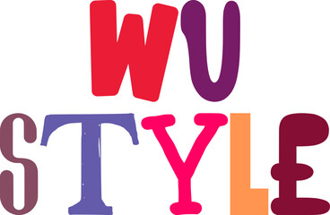 Wv Style Calligraphy Illustration for Logo, Motion Graphics, Newsletter, Decal