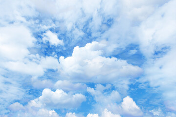 blue sky background with white clouds