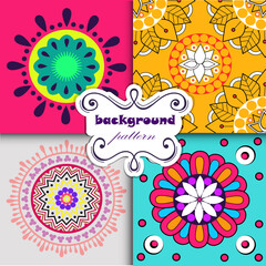 multiple square box pattern fabric design and background. vintage design pattern for print.