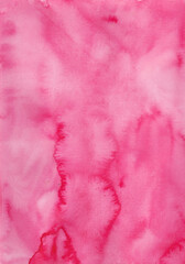 Watercolor pink background or backdrop for your design.