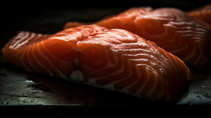 Fresh salmon to qualify as sashimi grade