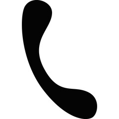 phone contact icon vector