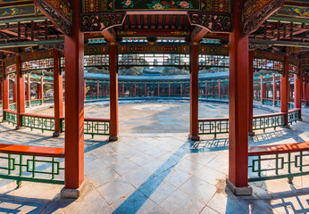 Fototapeta na wymiar Jinci Temple in Shanxi Province, China