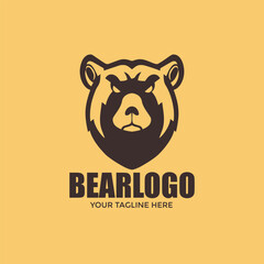 Bear Logo Design Polar Bear Logo Design Template Fully Editable EPS