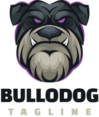 bulldog mascot logo