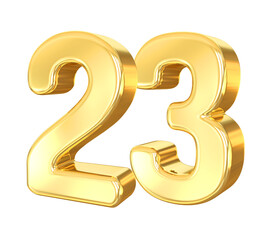23 Gold Number 