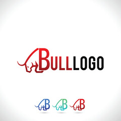 Bull Logo Design Bull Face Logo Design Bull Vector Fully Editable EPS