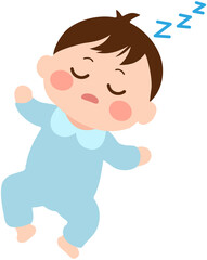 Sleeping baby boy lcon