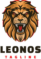 lion head logo