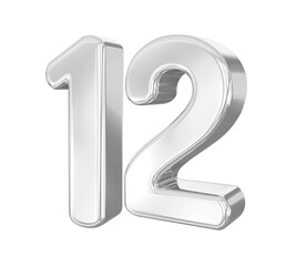 12 Silver Number 