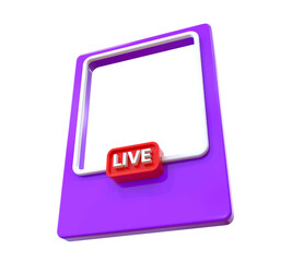 Live User Frame 3D 