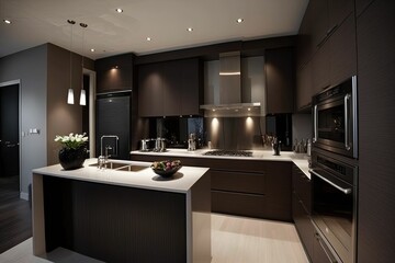 modern kitchen interior, cute and smart kitchen, kitchen interior design ideas.