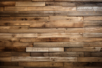 Wall with Wood Texture