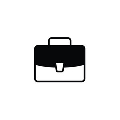 Bag icon design with white background stock illustration