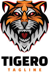 tiger head logo