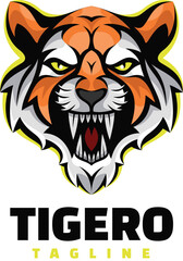 tiger mascot logo