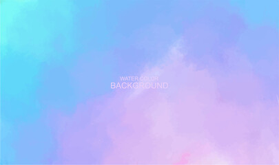 vector hand painted watercolor background