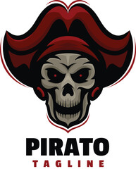 skull pirates logo