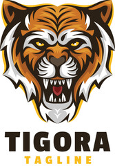 tiger head logo