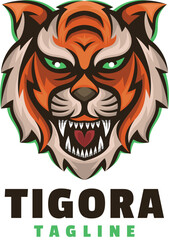 tiger head logo