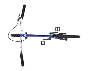 Realistic bike isolated on transparent background. 3d rendering - illustration