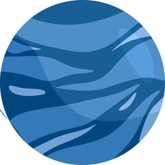 Neptun Planet Illustration © Buaran