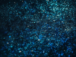 Blue glitter shimmer explosion pattern abstract
