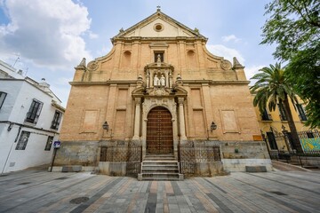 Obraz premium Cordoba, Spain - church of Saint Anne - Iglesia de Santa Ana