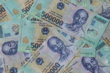 ベトナムドン紙幣（500000ドン紙幣）