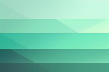Abstract green background with lines. Generative AI
