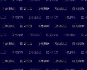 Obraz premium Eid mubarak template with text seamless pattern