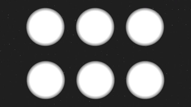 Retro synth wave animation loop