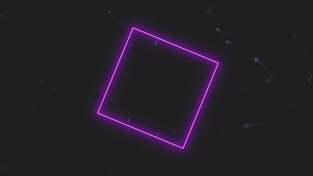 Retro synth wave animation loop