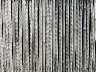 竹垣（bamboo fence）