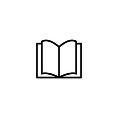 open book icon vector design templates