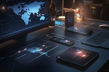 connected technological devices, generative ai