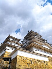 Fototapeta na wymiar the castle in Japan