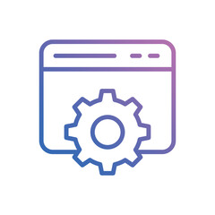Seo icon vector stock.