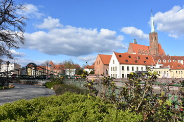 Wrocław, Ostrów Tumski, katedra, kolegiata, Dolny Śląsk, Polska, subregion, 