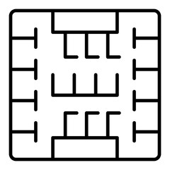 Evacuation Plan Icon